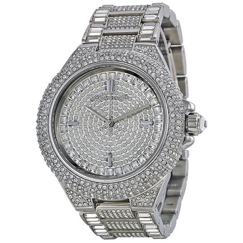 michael kors diamond encrusted watch|Michael Kors diamond watch women's.